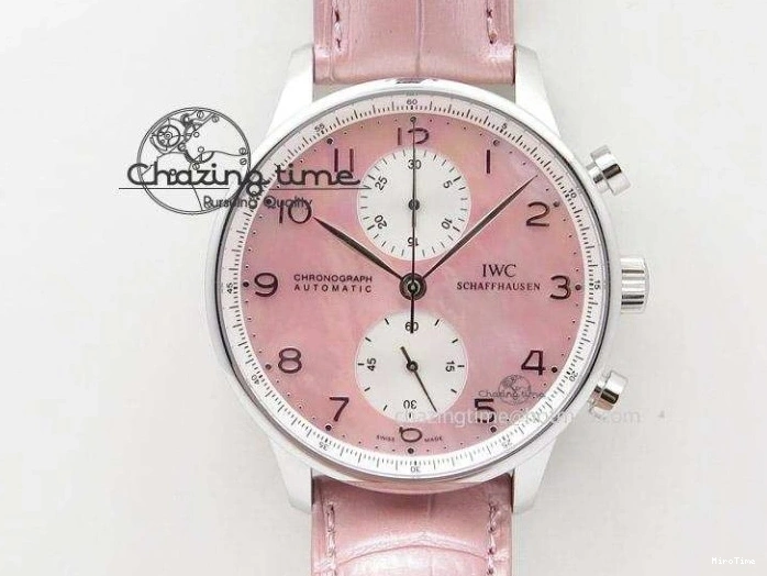 MIROTIME 0109 Portuguese Real PR IW500703 ZF 1:1 Best Edition On Black Leather Strap A Durable 7370